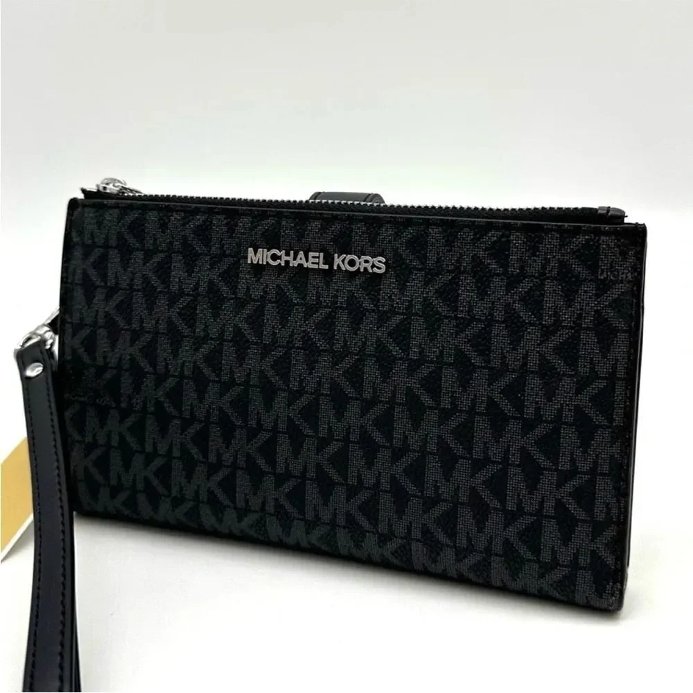Michael Kors Black Wristlet Wallet